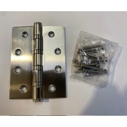 SCREW HINGE STAINLESS STEEL 304 100X75X2.5 REF 520SS